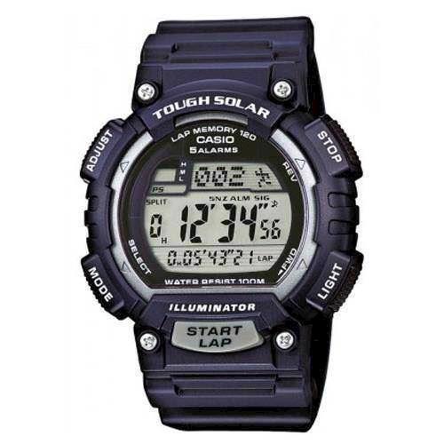 Image of marine resin Classic / Retro / Sport quartz multifunktion med solar power Herre ur fra Casio